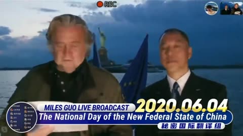 Remember this! STEVE BANNON announces NEW FEDERAL STATE OF CHINA - June 4th 2020