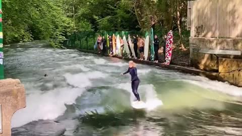 surfing the lake