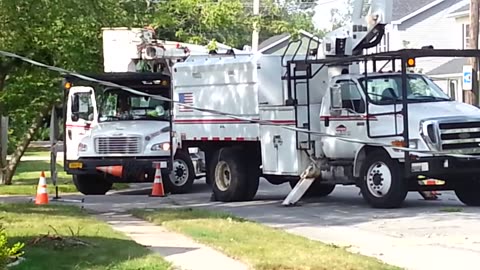 TORNADO HITS RHODE ISLAND