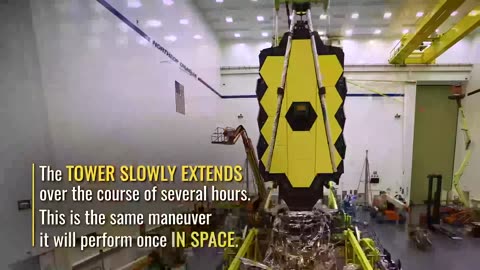 Tower Extension Test a Success for NASA's James Webb Space Telescope