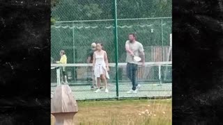 Jennifer Lopez & Ben Affleck Play Hamptons Pickleball on 4th of July