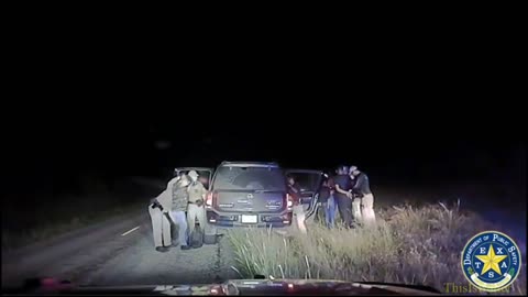 Body cam shows 2 children being recovered from a human smuggler during a traffic stop in Kinney Co