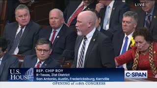 Rep. Chip Roy: "For the first time in history, there have been two Black Americans placed into the nomination for Speaker of the House."