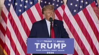 Donald Trump announces candidacy for US president in 2024
