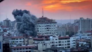 🏙️🇮🇱 Israel War | Clear Shot of 5 IDF JDAMs Taking Out High Rise in Gaza City | RCF