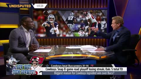 Cowboys eliminate Tom Brady, Bucs for first road playoff win since 1992 | NFL | UNDISPUTED