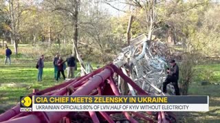 Russia fires over 100 missiles; CIA Chief meets Zelensky in Ukraine | Latest News | WION