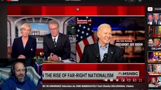 Black conservative perspective 7/8/24 Biden's call in to MSNBC