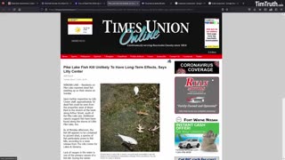 MASSIVE FISH KILL: 13+ TONS OF DEAD FISH IN FLORIDA, INDIANA & MICHIGAN. ARE WE BEING GENOCIDED?