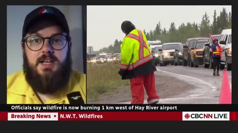 N.W.T. fire near Hay River close to airport, officials say