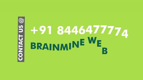 Digital Marketing Company Services Promo- Brainmine Web Solutions