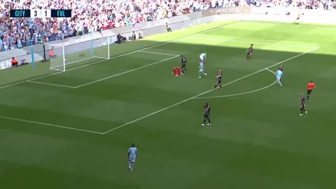 HIGHLIGHTS! HAALAND HAT-TRICK HELPS CITY BACK TO PREMIER LEAGUE SUMMIT | Man City 5 1 Fulham