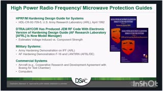 DSIAC Webinar: "High-Power, Radio Frequency/Microwave-Directed Energy Weapon Effects