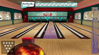 I purposely attempted an 800 series and did it (Premium Bowling)