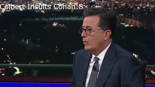 Conan Fights Colbert in a Psychological Battle - Body Language Drama