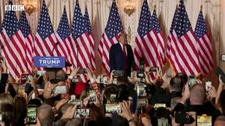 Donald Trump launches 2024 US presidential bid - BBC News