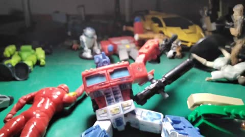 One of my oldest Transformers stop motions called bug boy breaks in