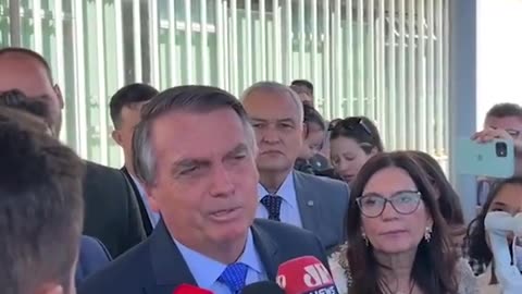 Presidente Jair Messias Bolsonaro fala sobre seu julgamento no TSE, narrativas da esquerda e mais