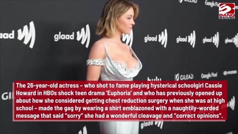 Sydney Sweeney Has Jokingly Apologised for Having 'Great Breasts'.