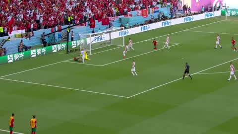 Modric and Hakimi go head-to-head Morocco v Croatia highlights FIFA World Cup Qatar 2022