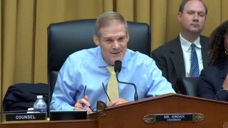 Mr Goldman to Jim Jordan - Hearing on the Weaponization of the Federal Government