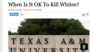 Anti-White Hate from College Professors