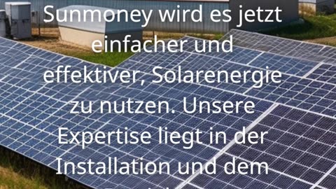 "Sunmoney: Gemeinsam die Welt mit passivem Einkommen durch saubere Energie verändern!"