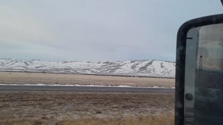 Idaho snow capped mountains