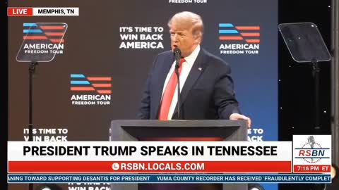 Trump Has Hilarious Reaction to Biden Falling Off His Bike