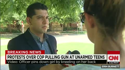 Backlash after Texas cop pulls gun on unarmed teens