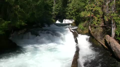 Relaxing 3 Hour video of a mountain river. - Relax, sleep, study, meditate, chill