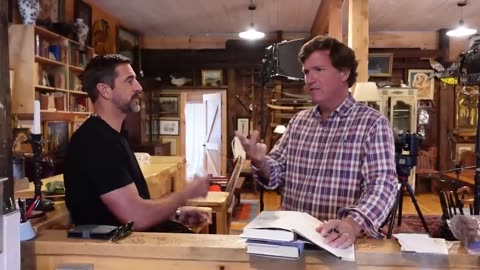 Aaron Rodgers and Tucker Carlson shoot the sh~~