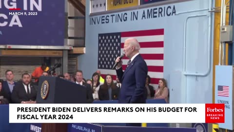 President Biden Promises To Raises Taxes On Wealthy In Discussion Of His $6.8 Billion Budget