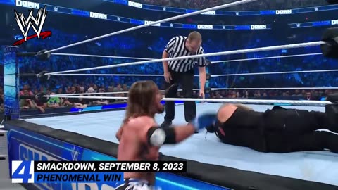 Top 10 Friday Night SmackDown moments- WWE Top 10, Sept. 14, 2023