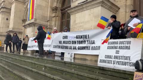 Protestul cetățenilor la Curtea de Apel București (News România; 11.01.2023)1