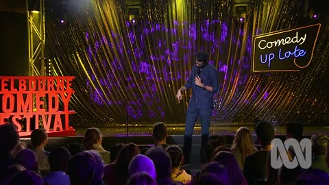 Azeem Banatwalla at Melbourne international comedy show