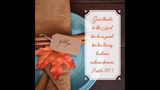 What are you Grateful for today? Give Him Thanks❣