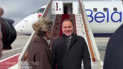 The Prime Minister of Belarus arrived on a visit to Moscow