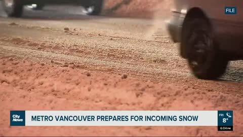 Metro Vancouver has snow in the forecast