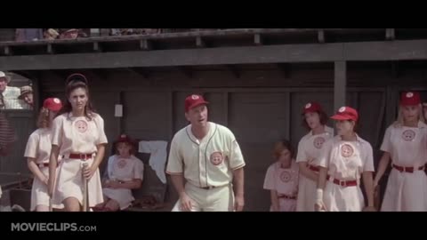 There's No Crying in Baseball - A League of Their Own (5/8) Movie CLIP (1992) HD