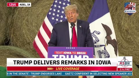 LIVE - President Donald Trump - Commit to Caucus in Iowa