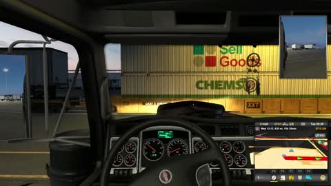 American Truck Simulator - 370 HP Kenworth W900 vs. 123,000 LB. Transformer in TIGHT SPACES