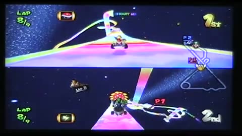 Mario Kart Double Dash! Toads Salsa vs UltimaCJ Rainbow Road LIVE! 16_16 Final