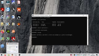 Como montar partição EFI pelo Windows 10 usando o comando DISKPART - Vídeo 2 de 3