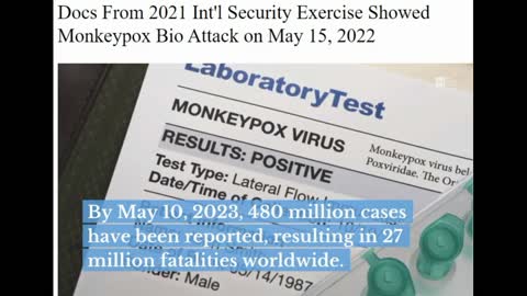 Docs From 2021 Int'l Security Exercise Showed Monkeypox Bio Attack on May 15, 2022