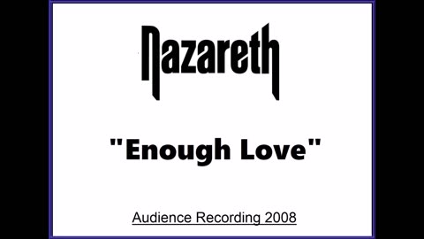 Nazareth - Enough Love (Live in Frome, England 2008) Audience