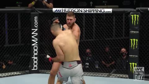 Jiri Prochazka Secures Massive KO Finish in UFC Debut _ UFC 251, 2020 _ On This Day