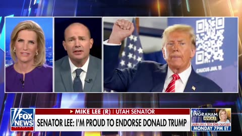 Sen. Mike Lee endorses Donald Trump for president.