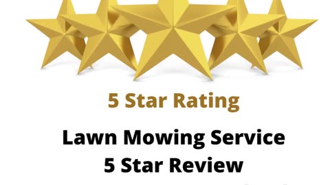 Lawn Mowing Service 5 Star Review Video Hagerstown Maryland