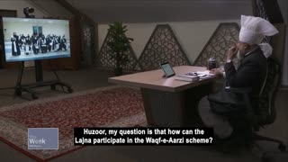 How can Lajna members participate in the Waqf-e-Aarzi scheme?